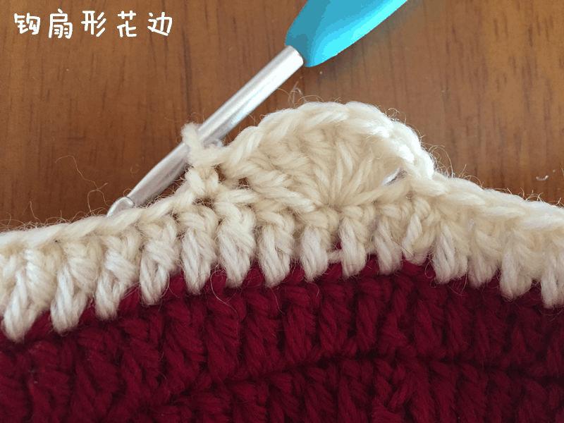 给宝宝钩帽子新年大红色,给宝宝钩太阳帽子