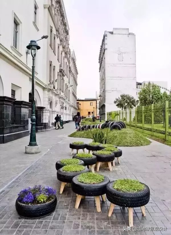 废旧轮胎再利用脑洞大开创意无限,废旧轮胎利用创意作品