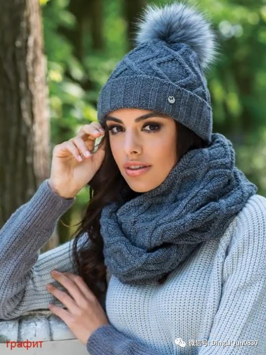 针织冬天的帽子,冬天针织帽子