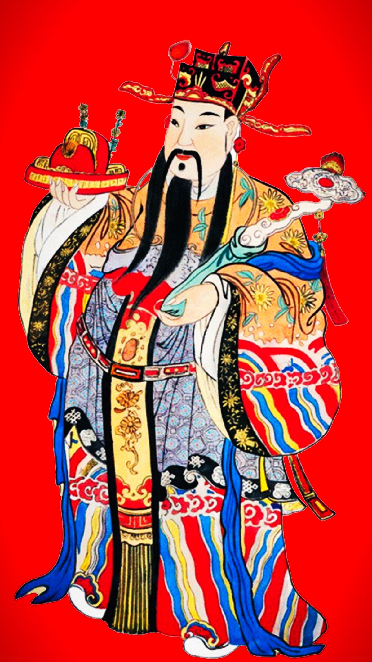 到底是初一接财神还是初五接财神,正月初五迎财神接财神图片