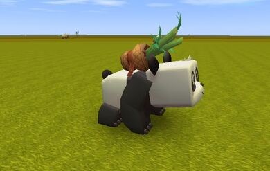 迷你世界熊猫可爱,如何才能驯服?储存竹子是关键