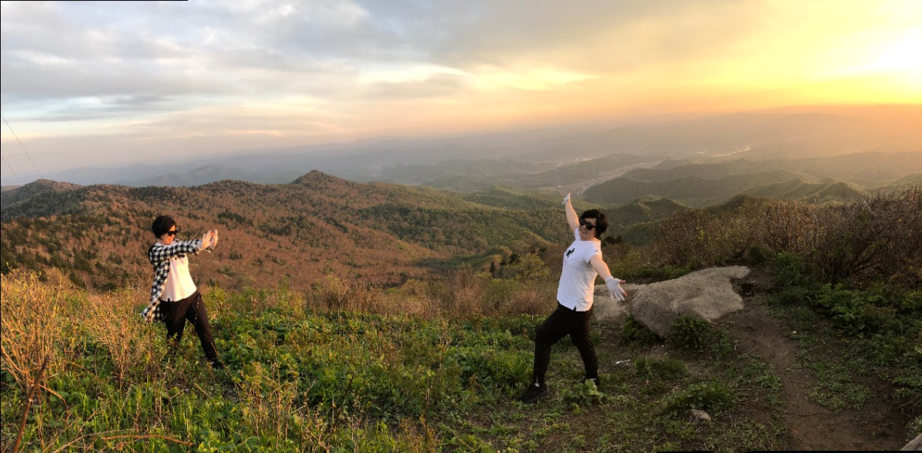 新宾岗山日出,新宾岗山的雪景