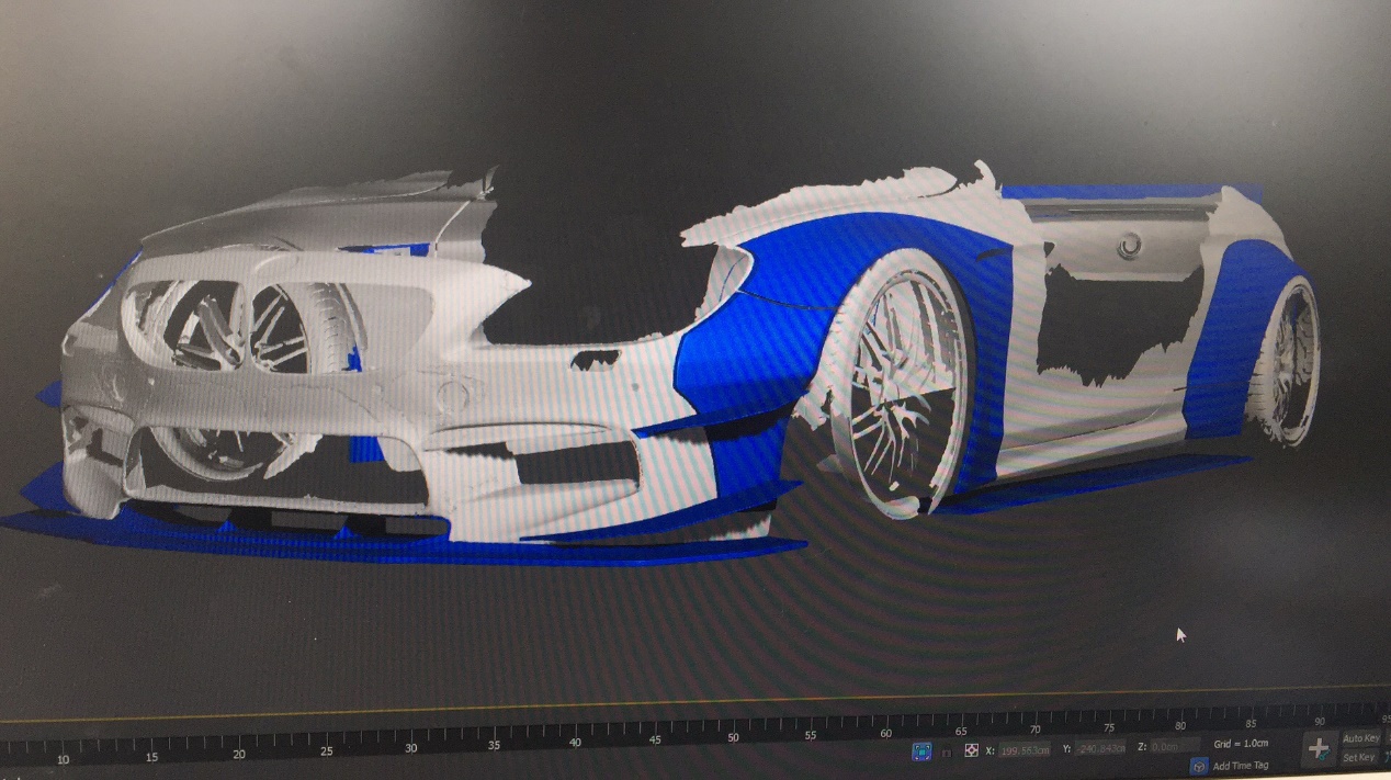 专业三维汽车扫描,汽车三维扫描仪器