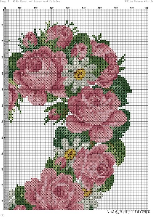 十字绣树叶图案大全简单,十字绣叶子图片大全