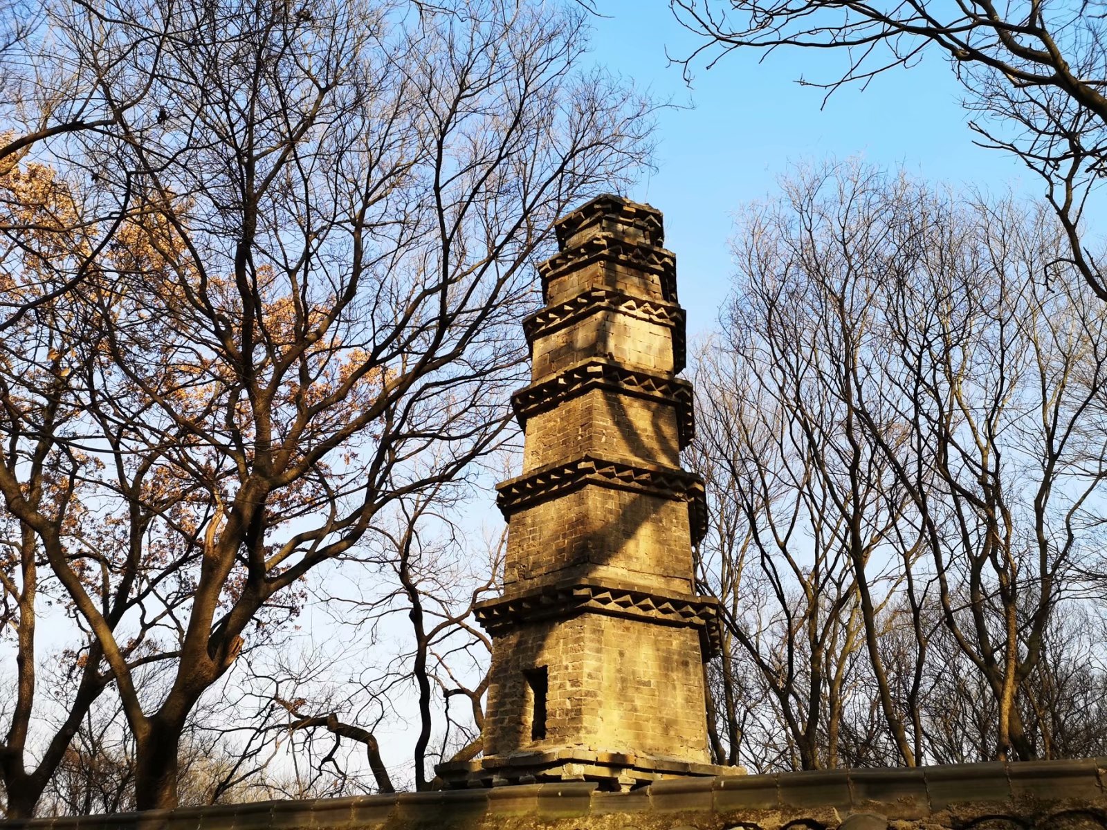 摩托周边旮旯游——探访明光法华禅庵塔