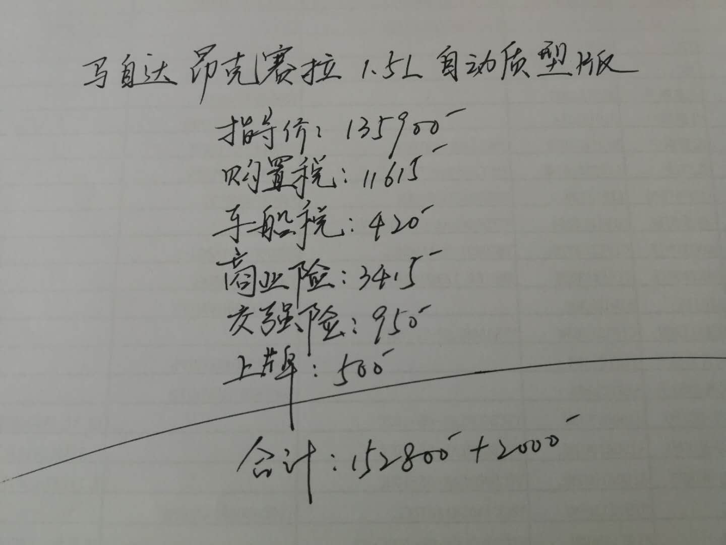 马自达昂克赛拉1.5升0到100加速,马自达昂克赛拉1.5l油耗8个