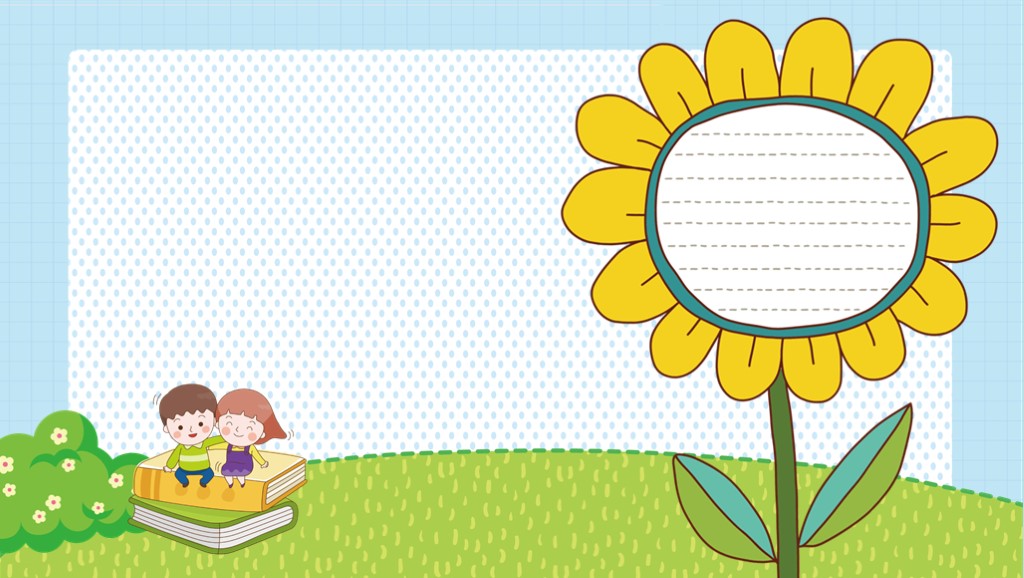 适合小朋友的ppt模板,可爱俏皮的幼儿教育ppt模板