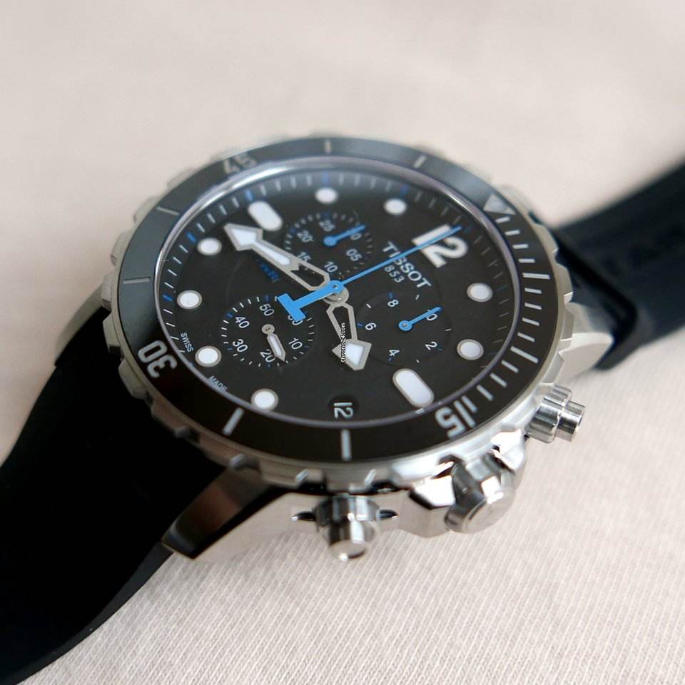 tissot手表瑞表俊雅系列石英钢带,tissotseastar1000手表玫瑰金