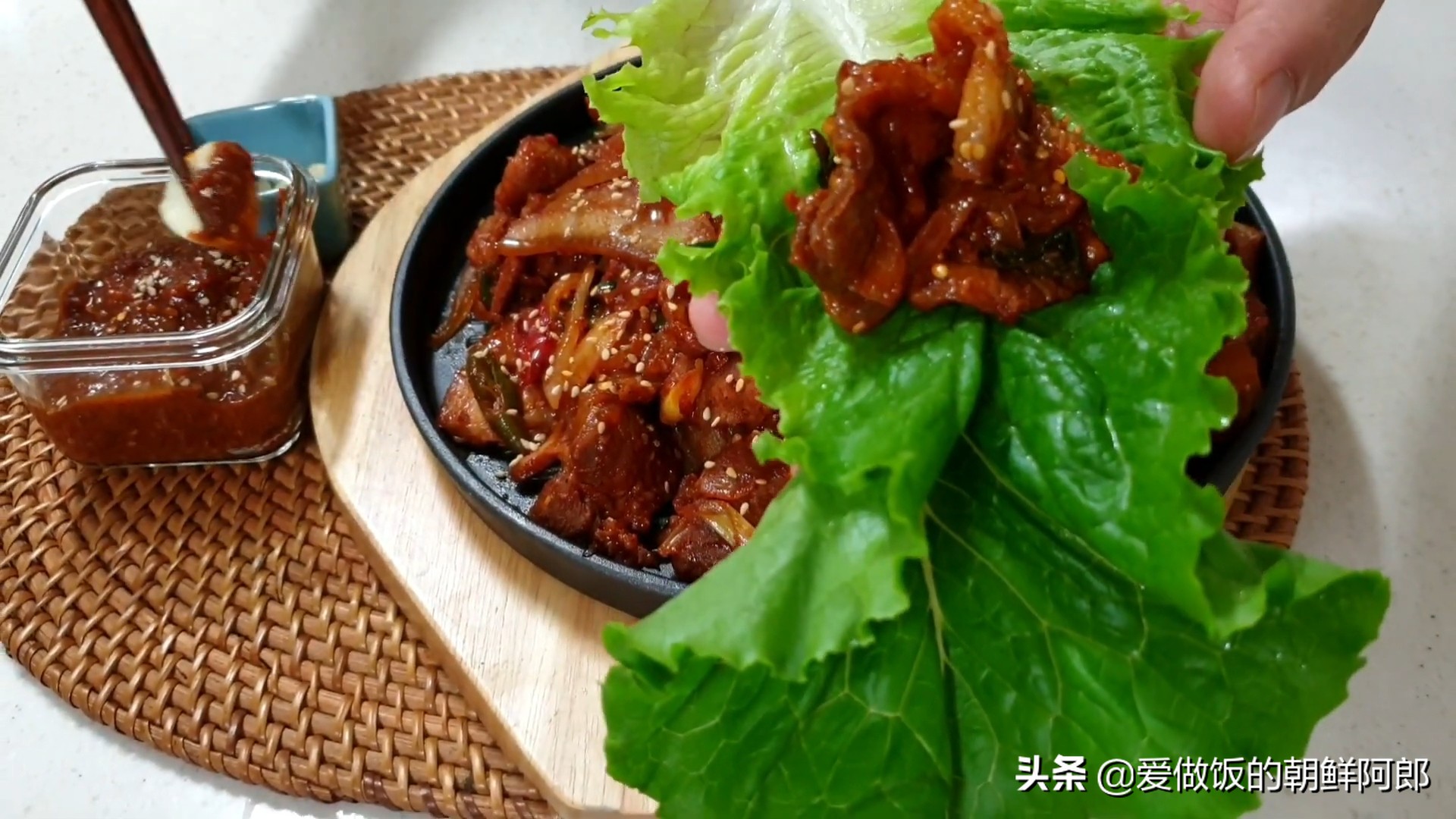 韩式烤肉蘸料制作方法,韩式烤肉蘸料家庭版干碟