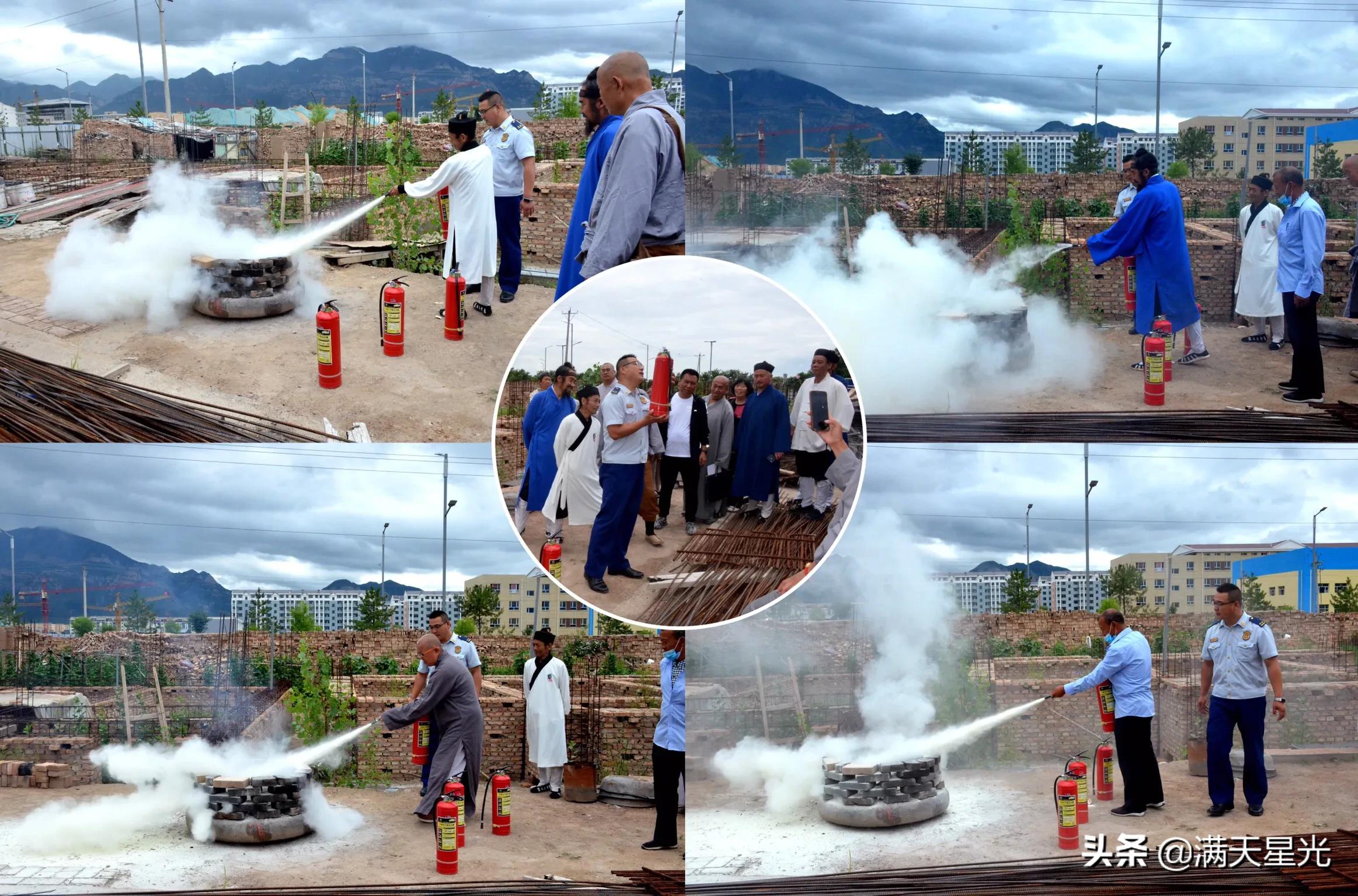 我县乡镇举行消防安全知识培训会,宗教场所消防安全工作会议记录