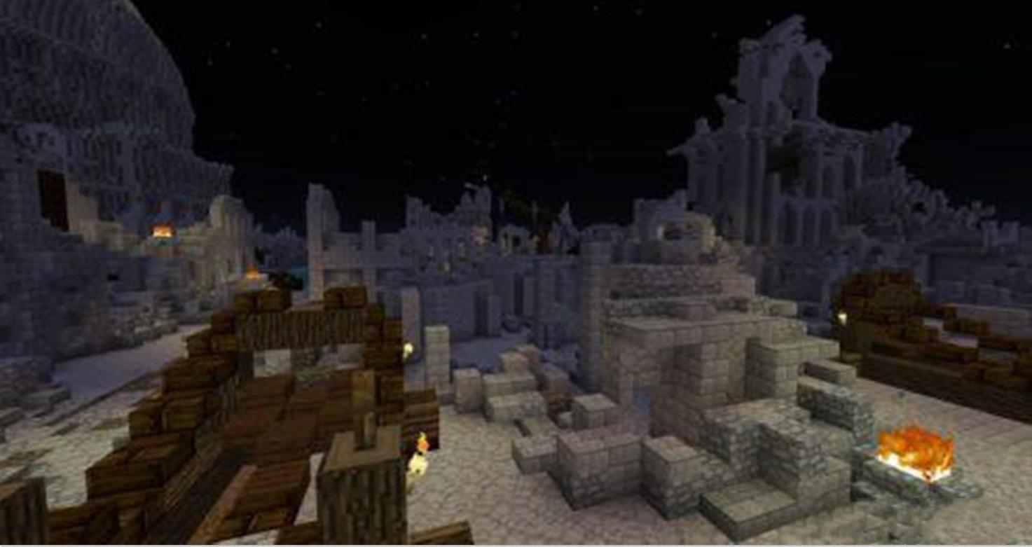 我的世界魔戒城堡教程,我的世界魔戒合集