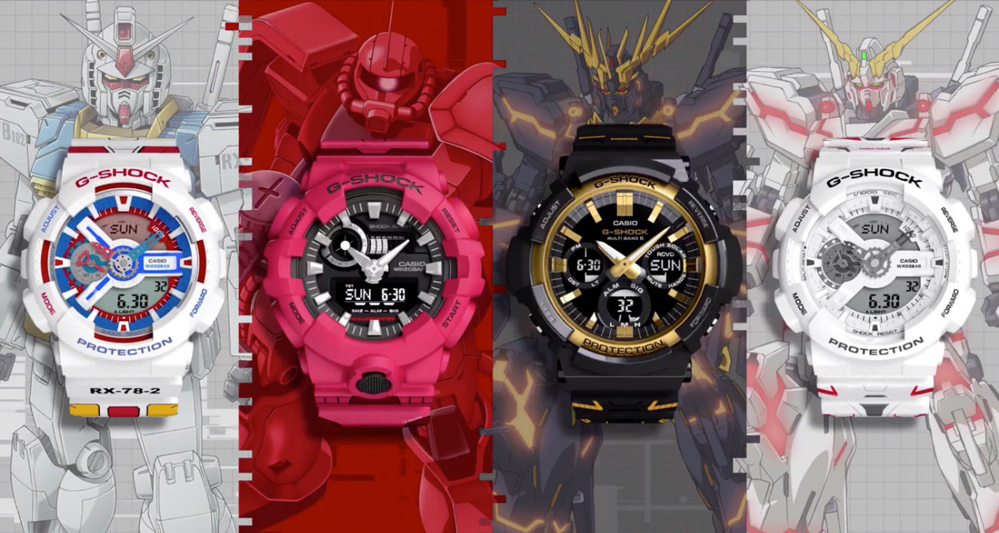 高达联名限定手表,高达35周年限定手表