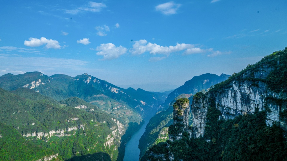 乌江百里画廊介绍,走进乌江百里画廊