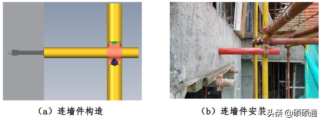 一种新型悬挑架的安装搭设装置,施工现场新型悬挑架