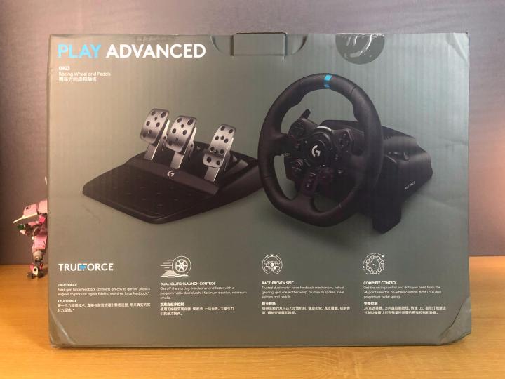 罗技g923力反馈方向盘 (开箱体验罗技g923赛车方向盘)
