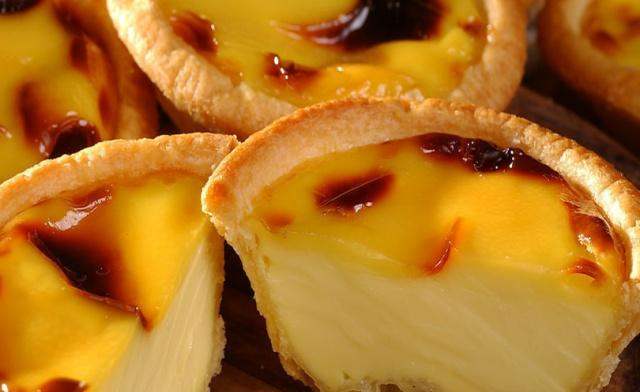 家庭版蛋挞配方简单易学香甜可口,蛋挞制作蛋挞教程