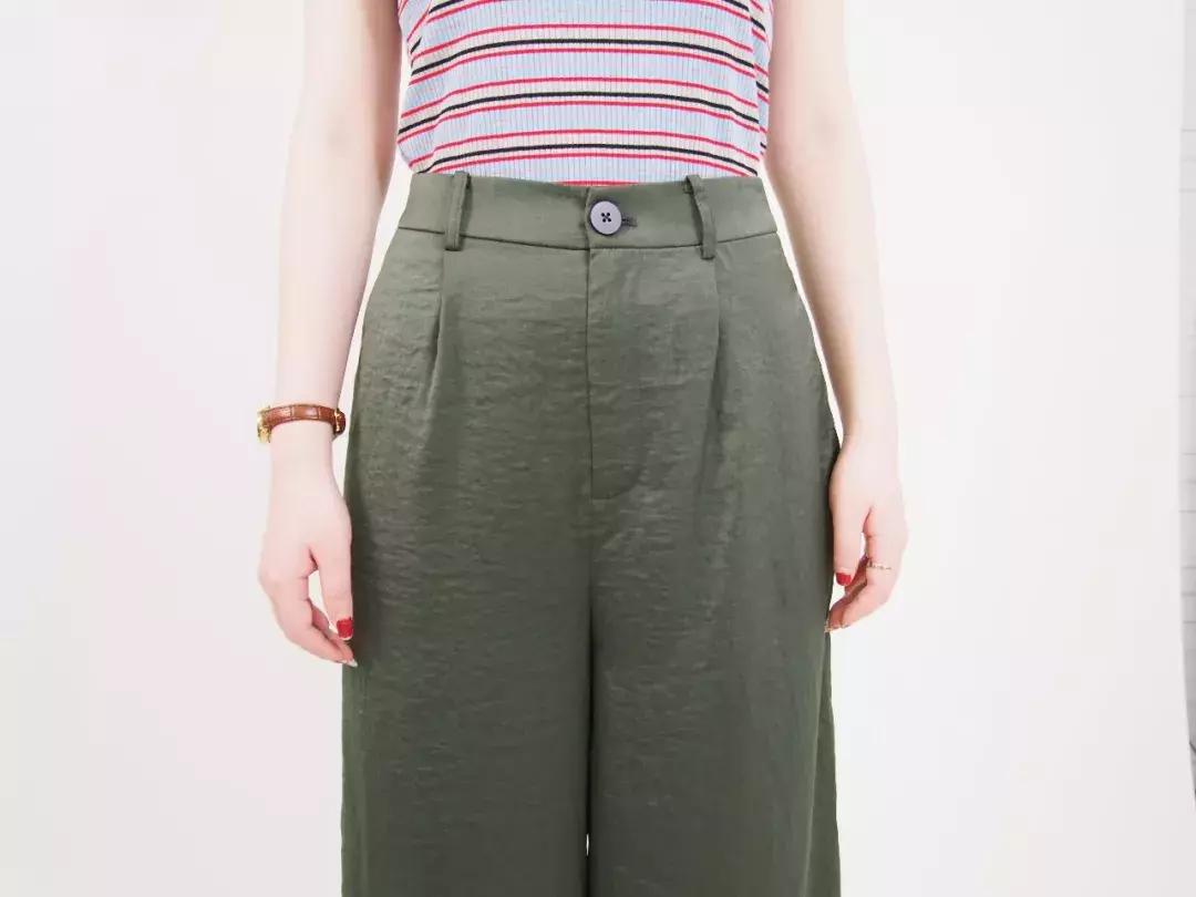 阔腿裤测评155,试了30多条裤子一件没买