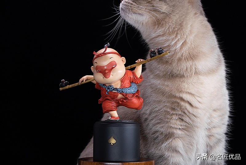 明子原创:《独角仙西游戏系列》第一弹“悟空”脸上的红三角亮了