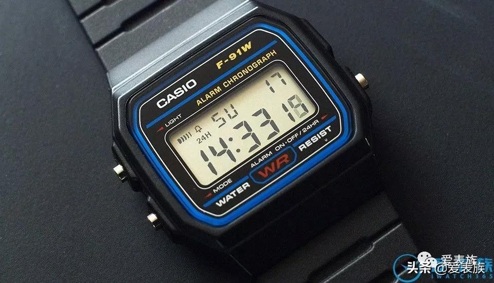 卡西欧f91w手表,卡西欧f-91w功能介绍