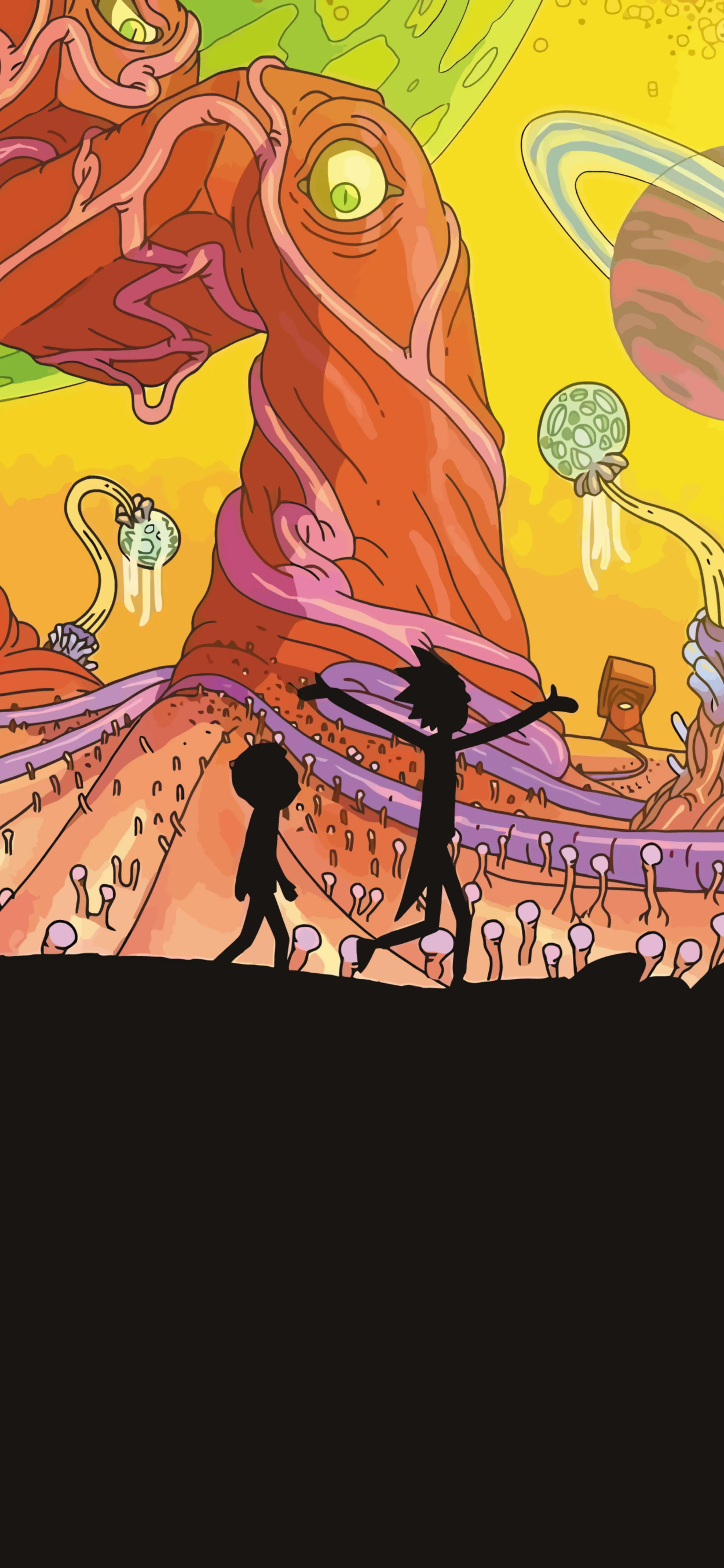 瑞克和莫蒂手机壁纸超清4k原图,瑞克和莫蒂13手机壁纸