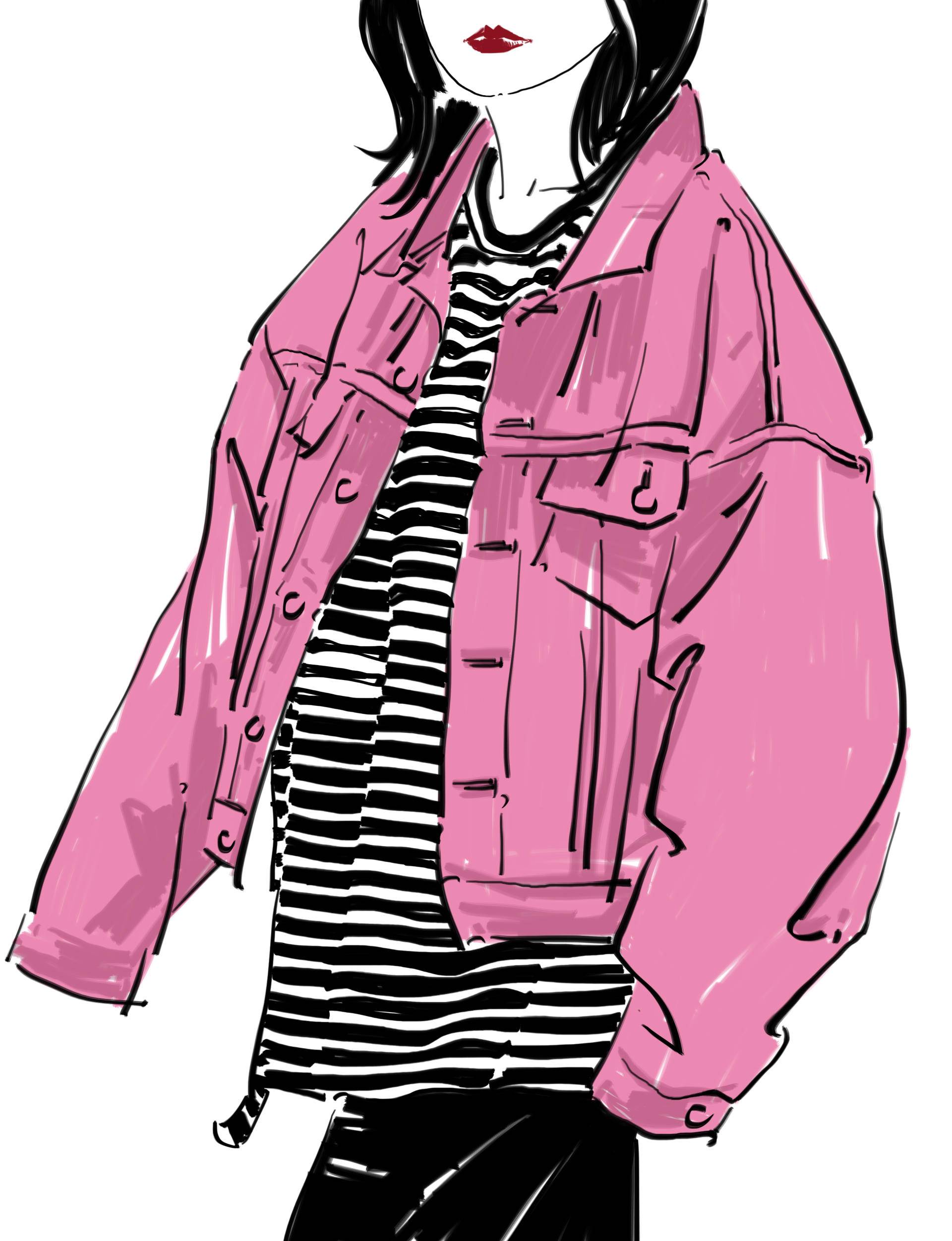 你看看现在的时尚icon,谁秋冬还在穿驼色?千娇百媚的粉才是首选