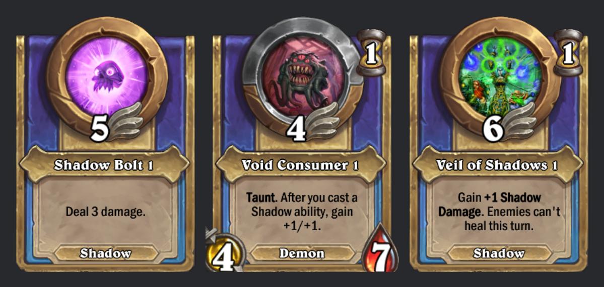 炉石佣兵战纪施法者图鉴下篇，暗影猎手沃金很强，但缺少更多配合