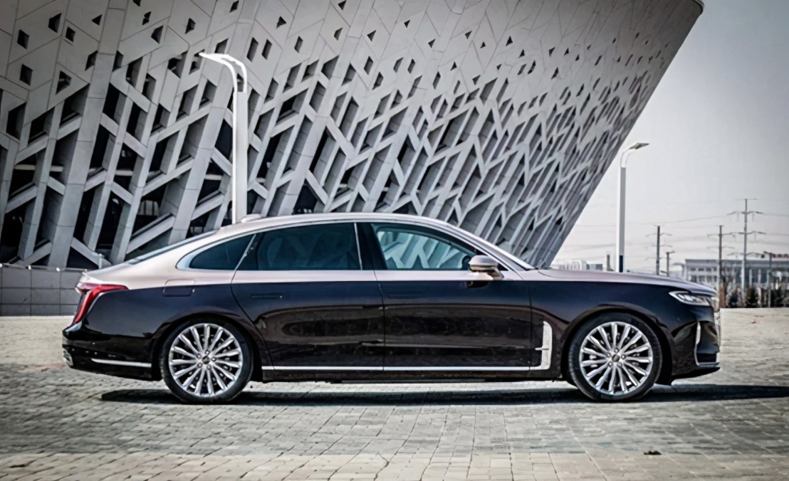 日本第一辆红旗h9上牌,红旗h9参加日本车展