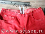 牛仔裤门襟拉链做法,牛仔裤拉链缝制方法