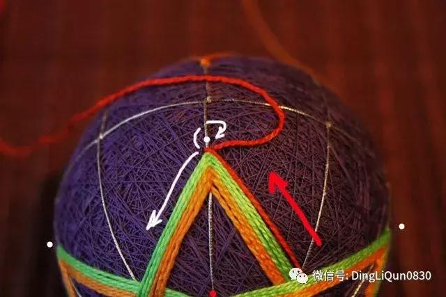 刺绣手鞠球制作步骤,绣手鞠球的正确方法