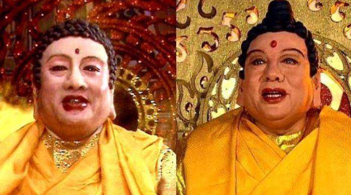 蝎子精蜇伤了如来的场景,如来是不是被蝎子精蜇伤了