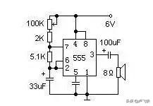 集成555定时器的电路实验,555定时器由哪两种电路组成