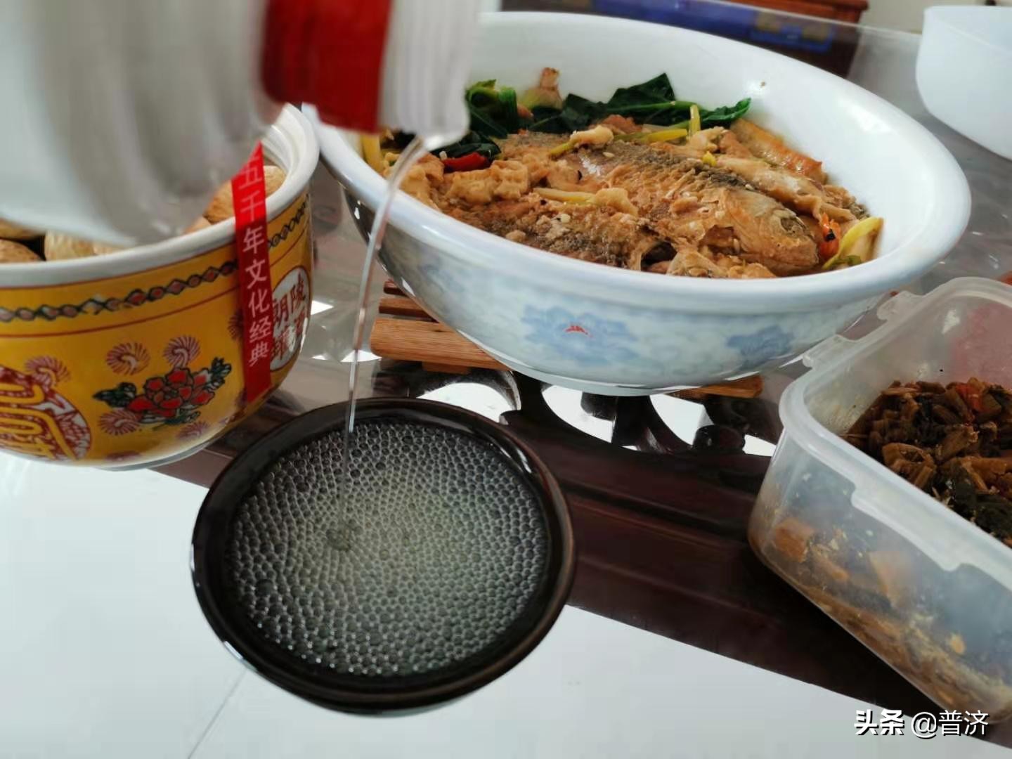 居家厨房挑战视频,鲫鱼处理全过程