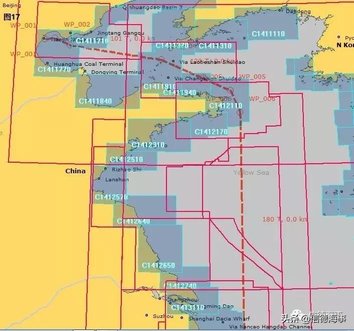 国内航行船舶如何选纸质海图,enc海图
