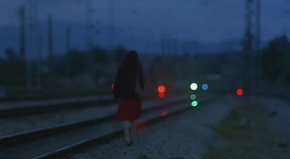 当我坐着火车穿梭在各地,当我坐上火车那一刻开始想家了