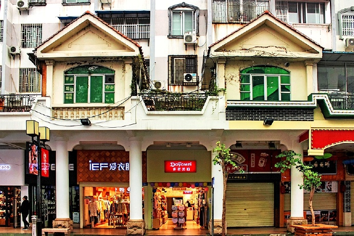 雨中漫步骑楼老街,桂林正阳街旅游攻略