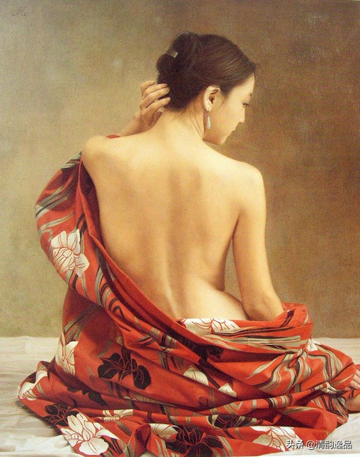 森本草介油画,森本草介画中的人