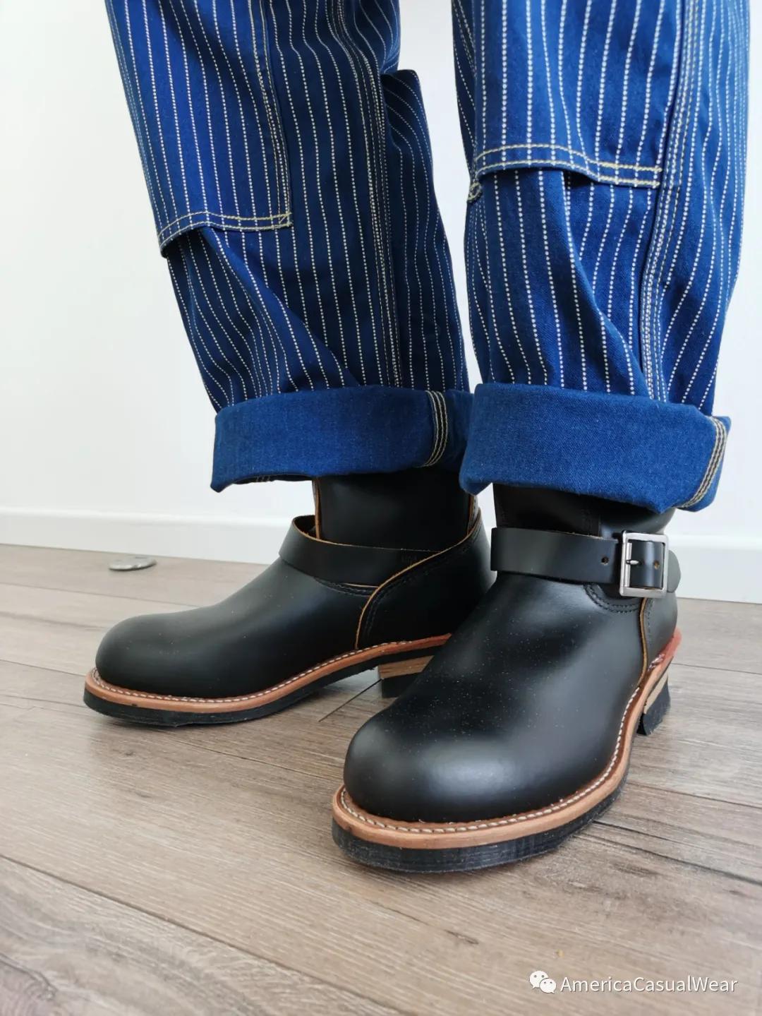 RedWing红翼9268茶芯工程师靴初体验