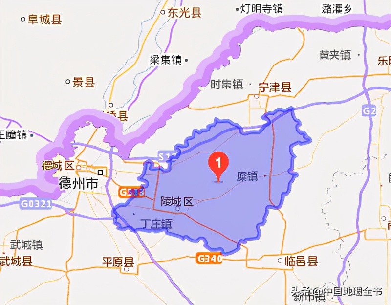 德州市陵城区在什么位置,德州市陵城区第四实验小学简介