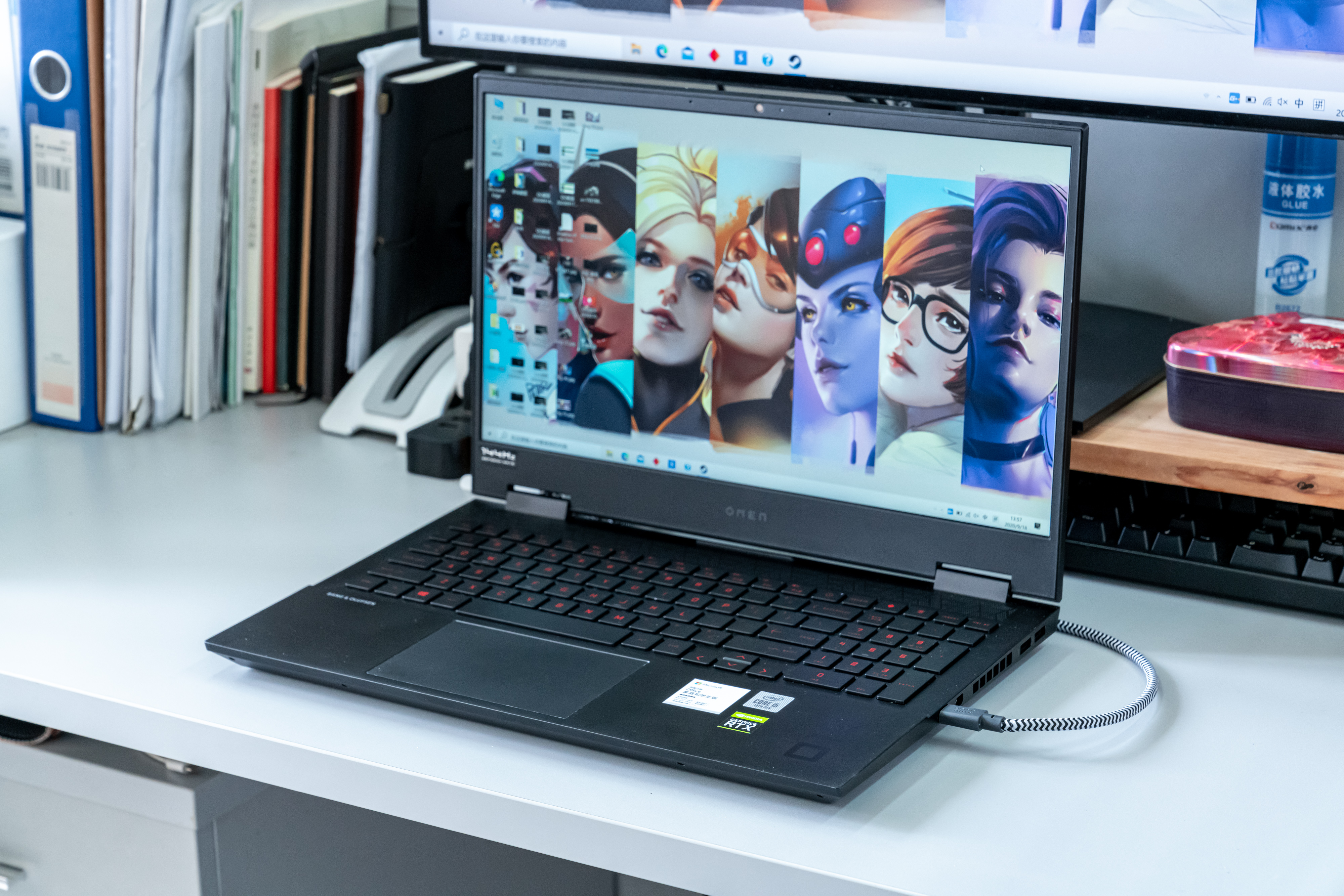 联想刃7000k和惠普台式暗影精灵6,惠普游戏本暗影精灵6新品发布会