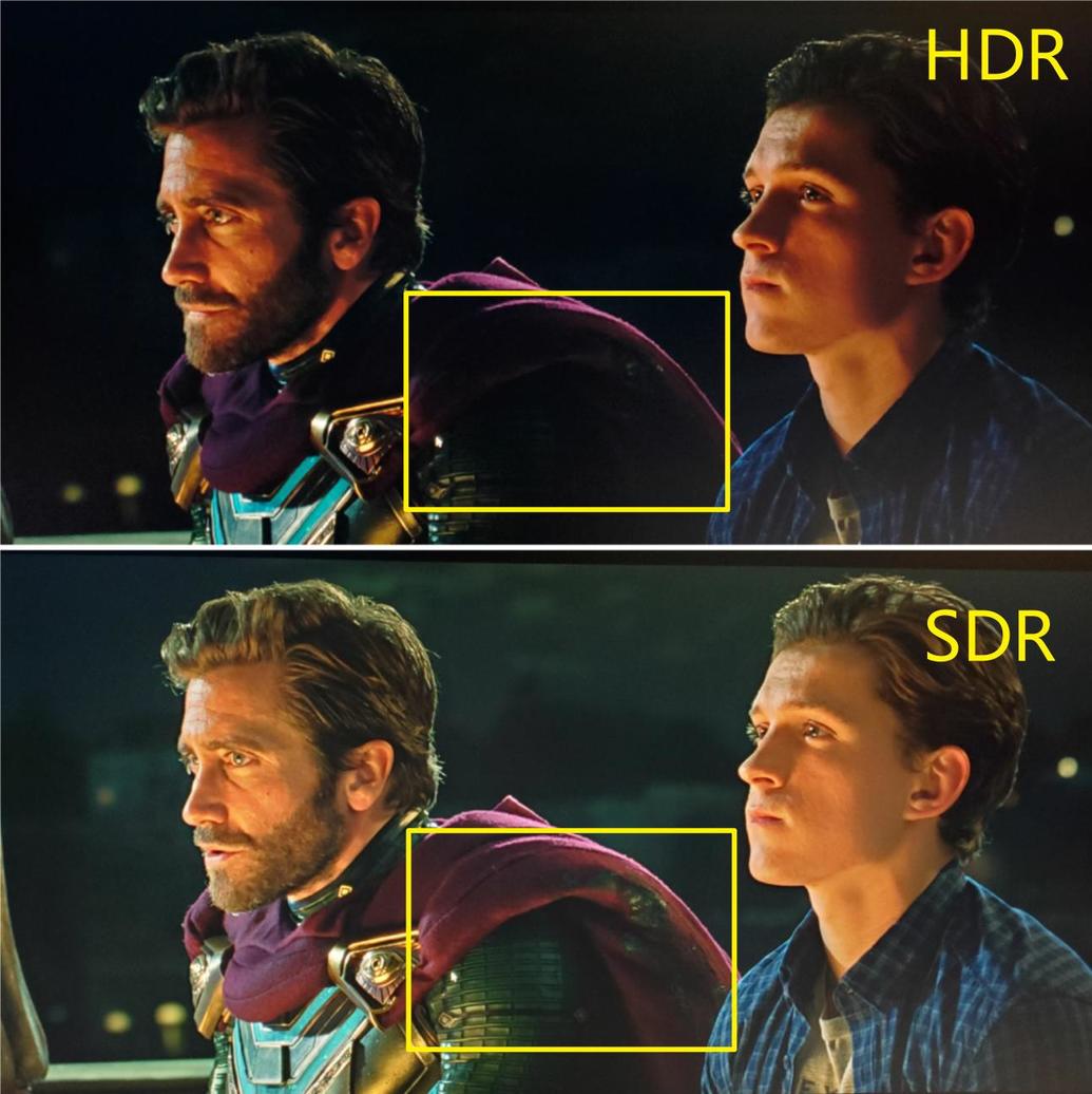 显示器hdr与不支持hdr的区别,为什么显示器开了hdr色阶就不够了