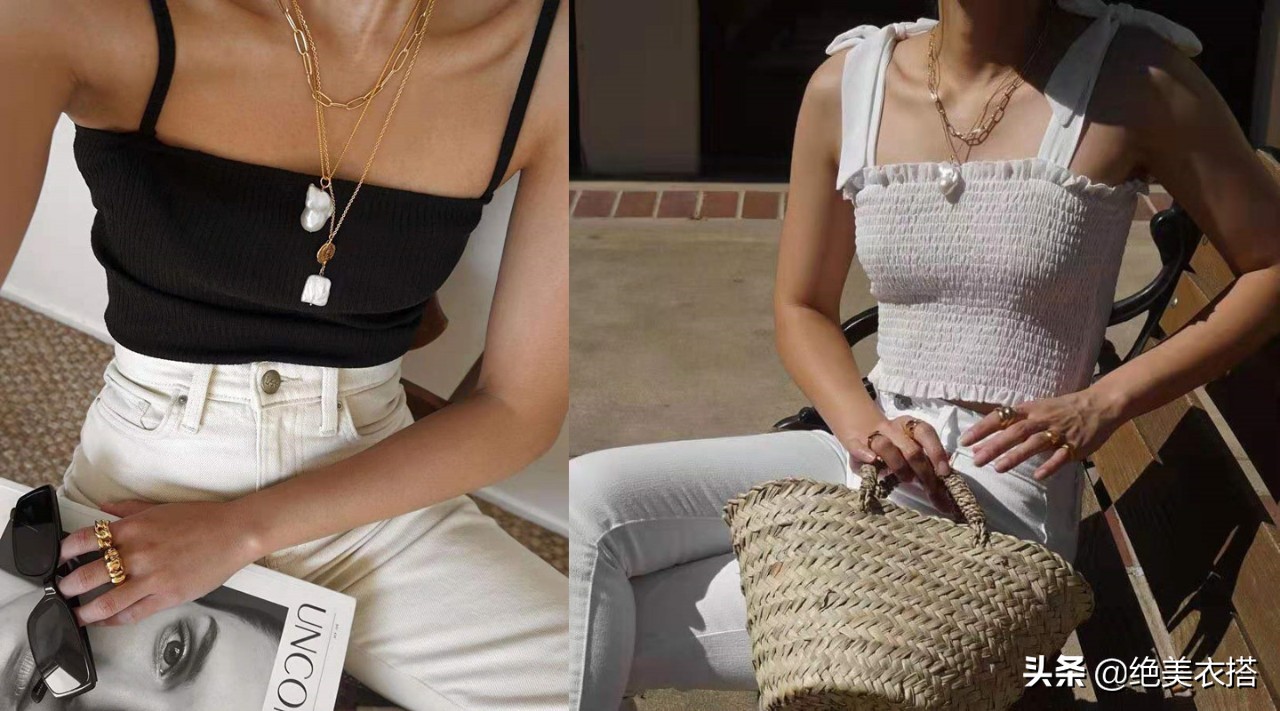 大金链怎么戴好看,土豪大金项链配墨镜