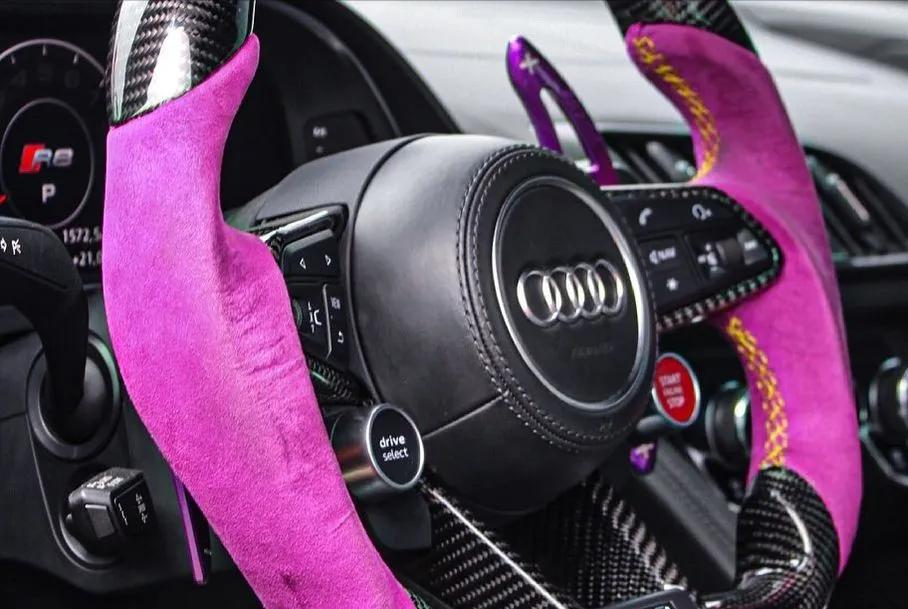 奥迪r8碳纤维车体,碳纤维奥迪r8