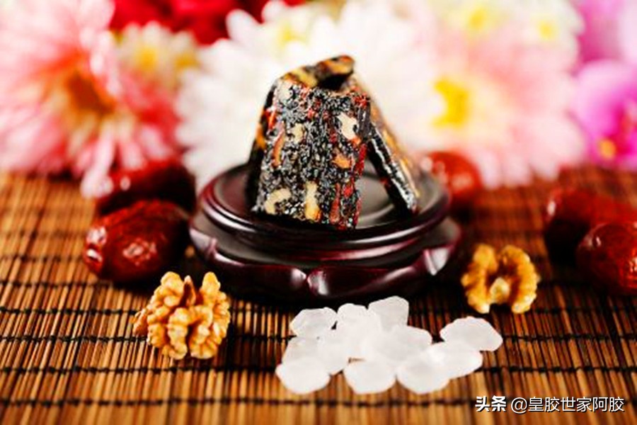 古法熬制阿胶糕的好处,阿胶糕3000年补血圣品