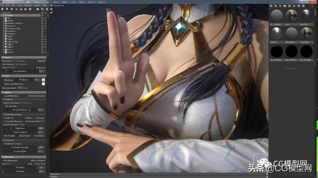 「榜单」202005期CG模型网作品展