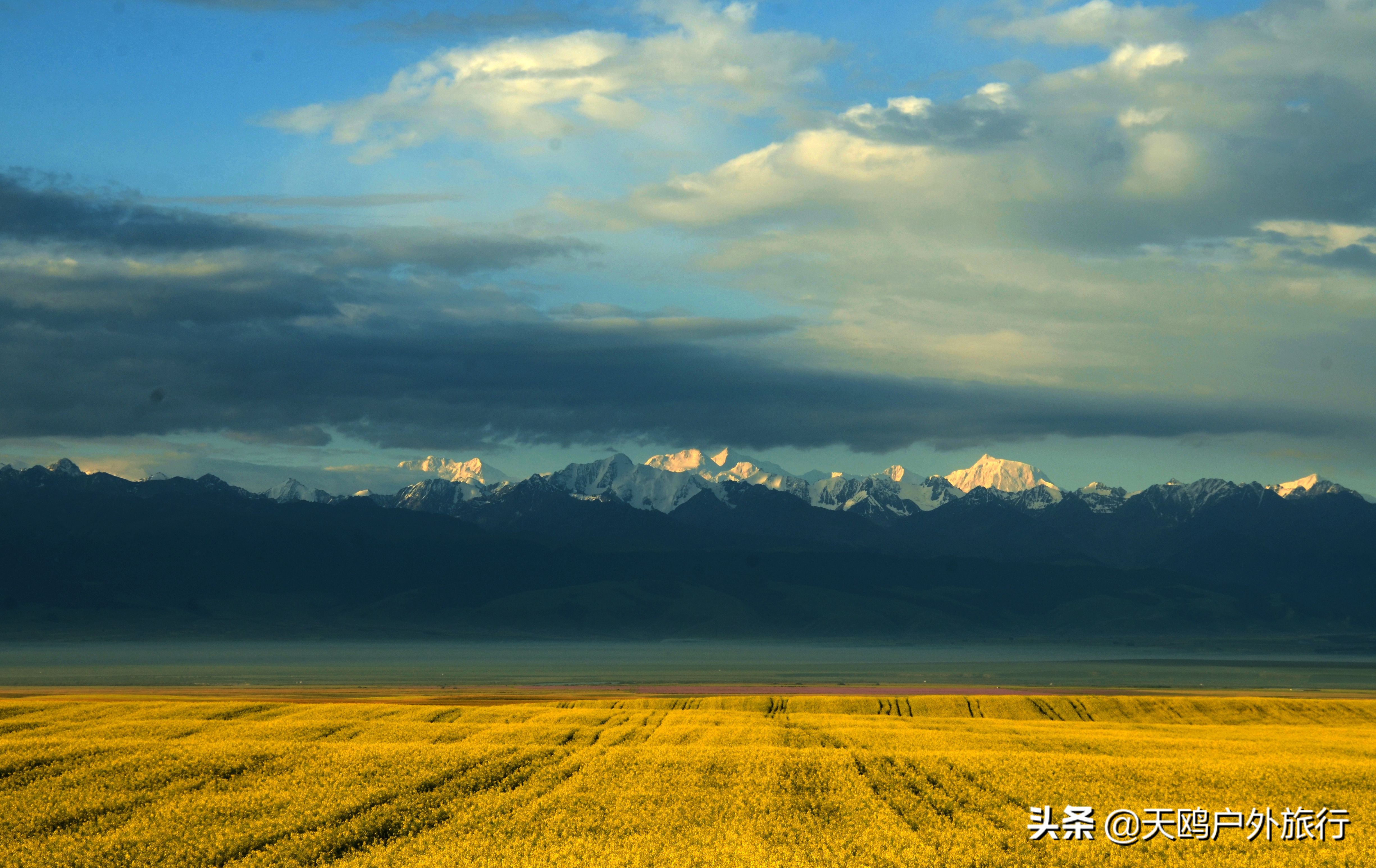 南北疆5-6月自驾最美线路图,说走就走的南北疆自驾旅行