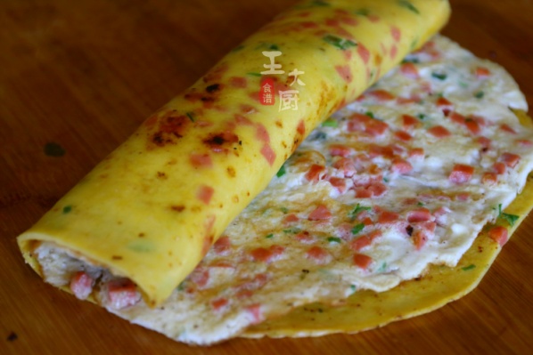 萝卜鸡蛋饼做法营养美味简单实惠,营养早餐鸡蛋饼简单易学非常好吃