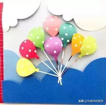 气球创意手工制作,创意手工气球印画