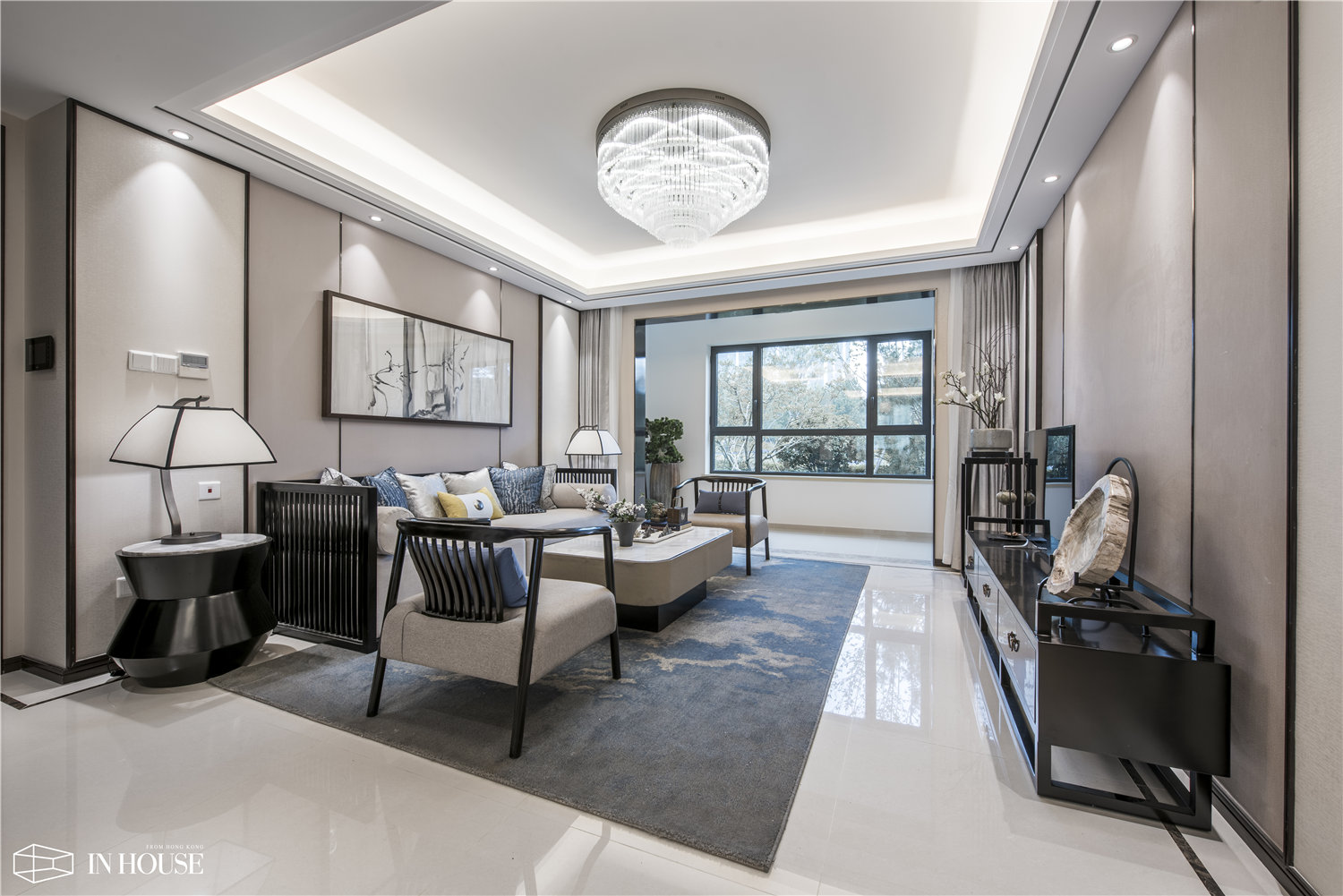 融创中新国际城精装房什么样,融创136平精装房