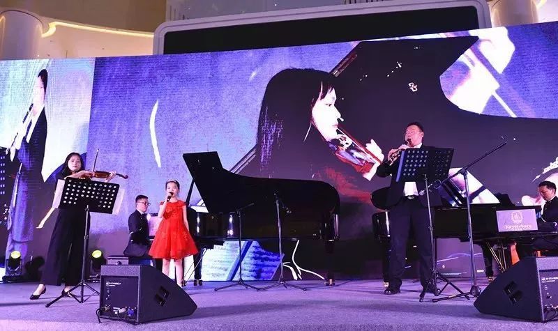 运河之夜夜景,运河夜舞台视频